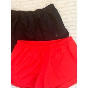 lot of 2 running shorts size large